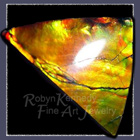 Genuine Alberta Free Form Ammolite Gemstone Image