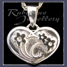Sterling Silver 'Heart' Pendant Image
