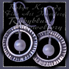 Sterling Silver & Freshwater Pearls 'Aurora' Earrings Image
