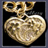 Gold 'Heart' Charm Image