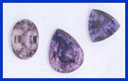 Purple Cut Sapphire Gemstones Image