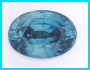 Oval Cut Zircon Gemstone Image