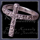 Sterling Silver 'Cross' Ring Image